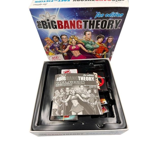Big Bang Theory Fan Edition Board Game Trivia Fact Fiction 2-8 12+ - Picture 10 of 11